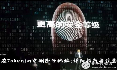 如何在Tokenim中刪除子地址：詳細(xì)指南與注意事項(xiàng)